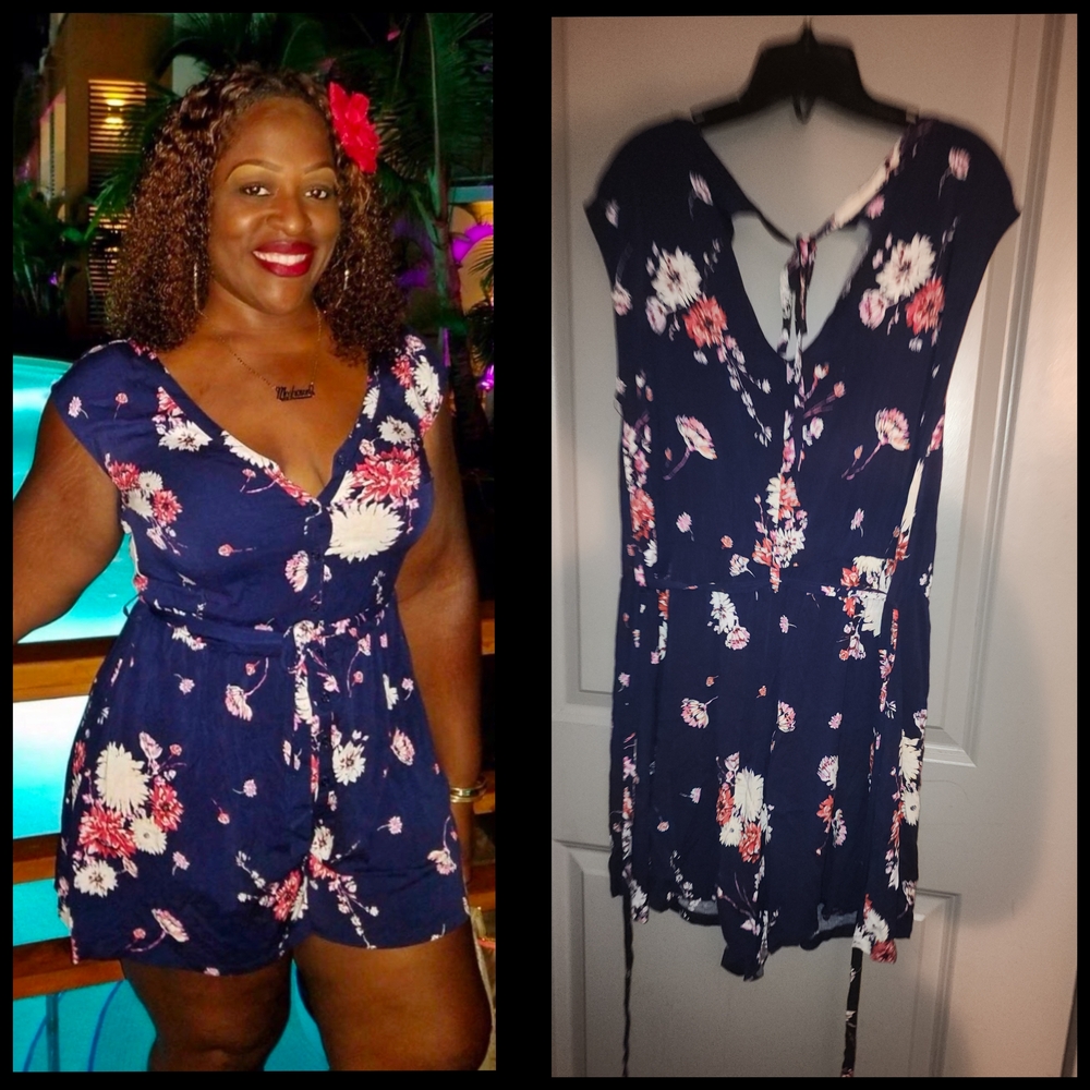 TORRID Floral Navy Women's Shorts